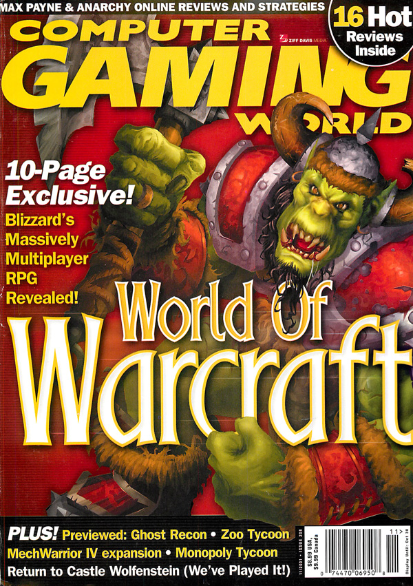 Computer Gaming World magazine - World of Warcraft